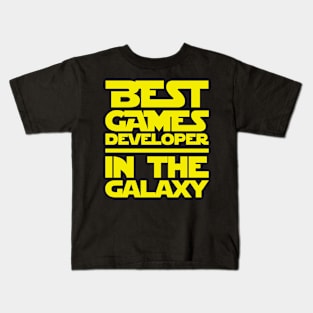 Best Games Developer In the Universe Kids T-Shirt